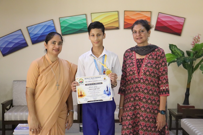 CERTIFICATE OF APPRECIATION IN YOGA CAMP